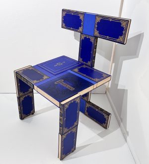 The Library Chair blue- Het Jonge Volkje