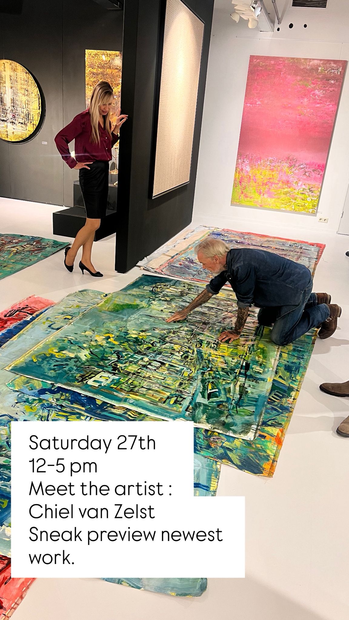 Meet the artist || Chiel van Zelst || Sat 27 dec || 12:00-17:00h