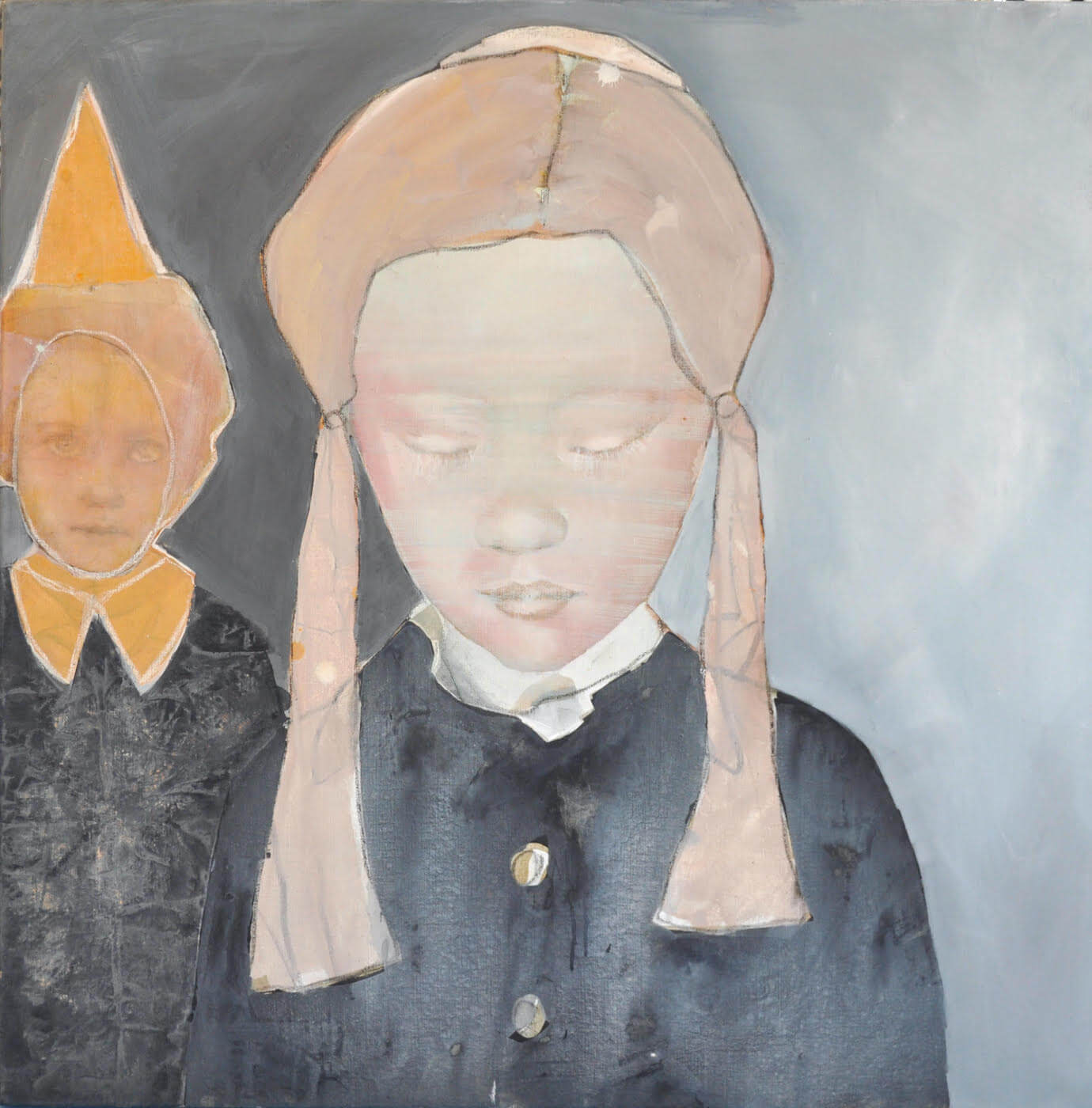 Gele puntmuts